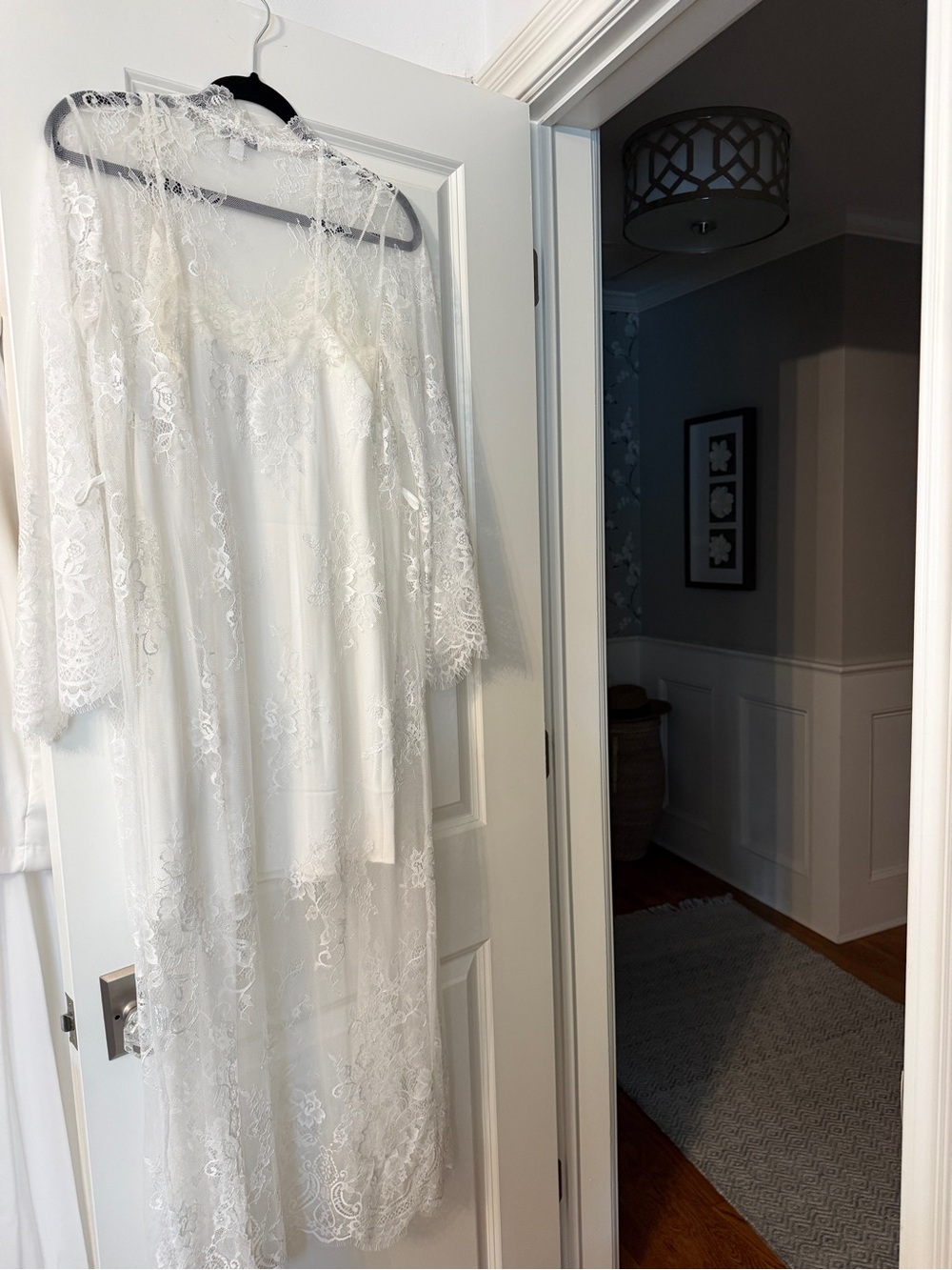 Marry Me Lace Robe - In Bloom by Jonquil - Picture 8 of 16